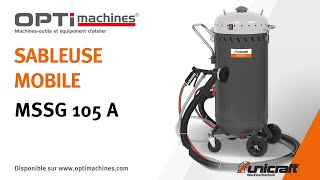 Sableuse mobile - Unicraft MSSG 105 A
