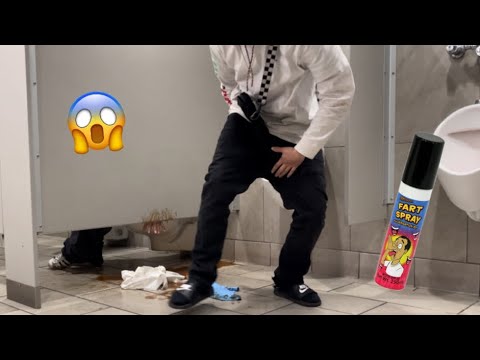 Fake Poop Prank In Public Bathrooms (Too Funny!)