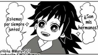 tomioka chiquito//kimetsu no yaiba//cómic seudo doblado