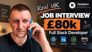 Real UK Job Interview: £80k Full Stack Developer | React, TypeScript, Node.js, AWS