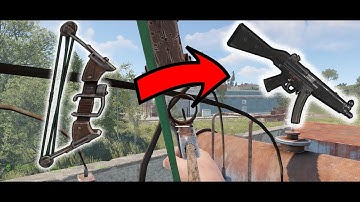 Compound bow to MP5 - Rust