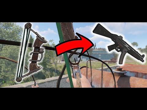 Compound bow to MP5 - Rust
