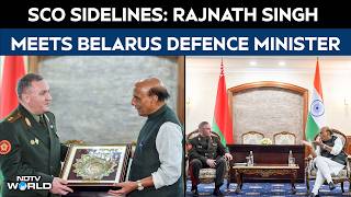 SCO Sidelines: Rajnath Singh Holds Bilateral Talks Belarusian Defence Minister