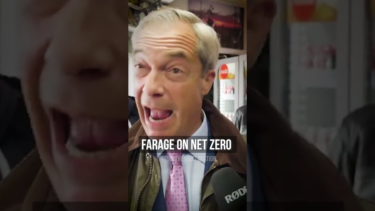 NET ZERO It Needs A Complete Rethink We Produce Less Than 1 Of The World S CO2 Nigel Farage 