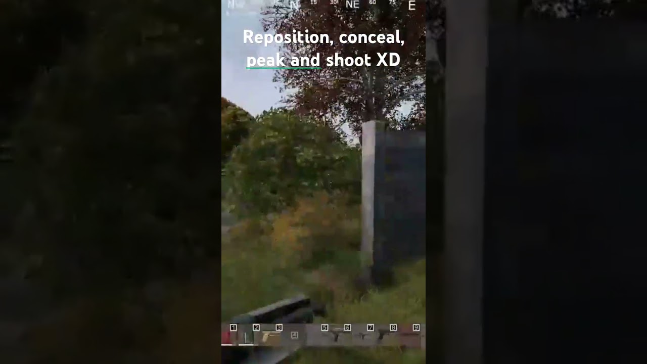 Bro had no idea where I'd ran to after taking shots at us. 