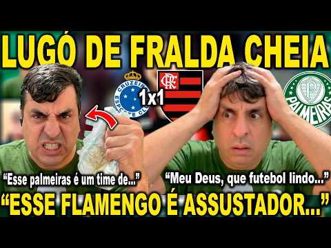 "MEU DEUS, QUE FLAMENGO É ESSE..." LUGÓ E TURMA DO AMENDOIM ASSUSTADOS APÓS CRUZEIRO 1X1 FLAMENGO!