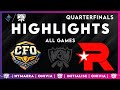 CFO vs KT Highlights ALL GAMES | Worlds 2025 Quarterfinals | CTBC Flying Oyster vs KT Rolster