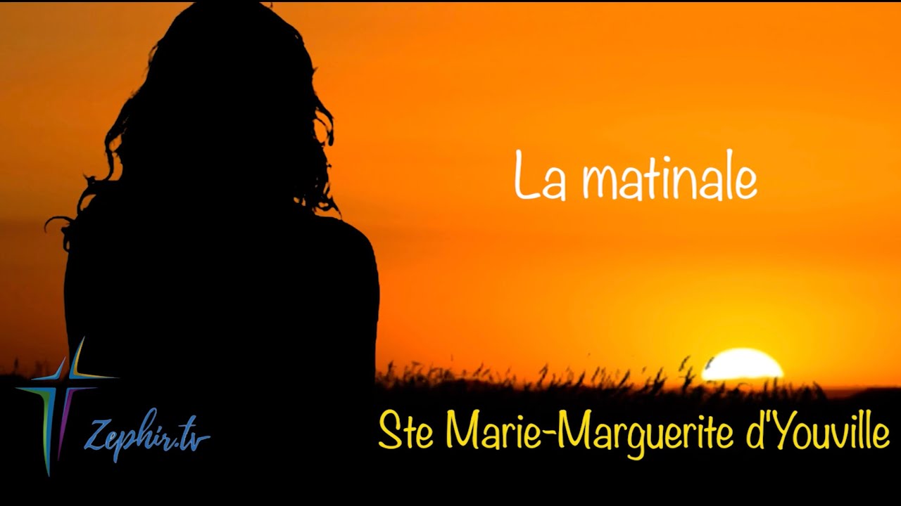 Sainte MarieMarguerite D'Youville la matinale YouTube