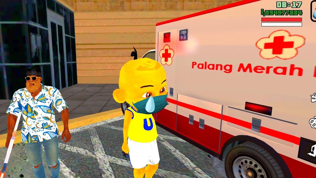 Upin menangis Pak Anton pos1tif c0v1d 😭 Oyanio Tv