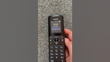 Yealink W73H startup and shutdown