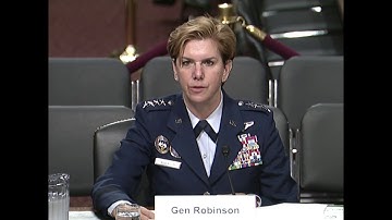 Highlights - SASC Hearing, NORTHCOM Gen. Robinson