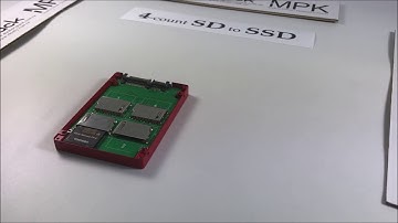 MPK-4SD25SSD SSD converter 4-count SD to 2.5" SSD enclosure ( www.memorypack.com.tw )