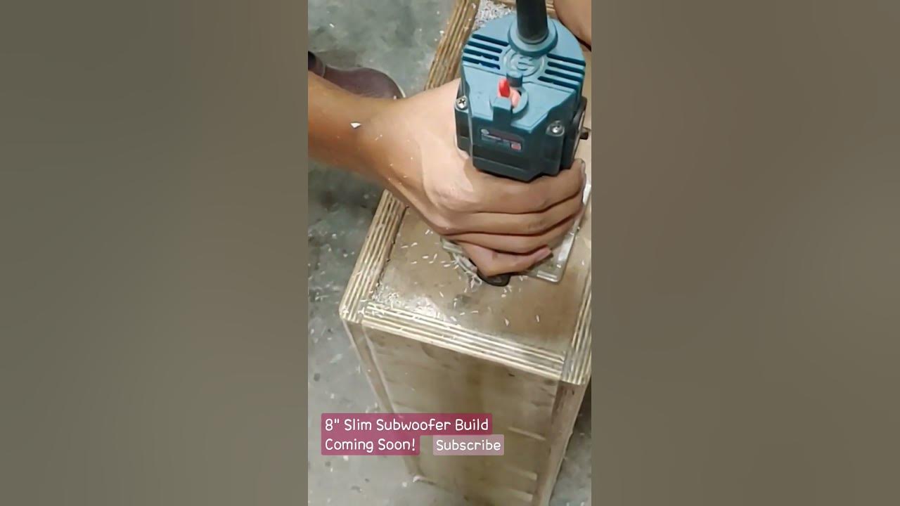 8 inch Slim Subwoofer Build| Heavy Bass 8 inch Slim Subwoofer Build| Heavy Bass