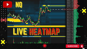 NQ Futures Heatmap Live Stream Day Trading Nasdaq QQQ (10-20-25) S&P 500 Orderflow