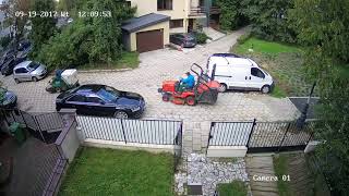 Kamera megapikselowa IP 4Mpx DVS-MP4028GT-IR nagranie dzień