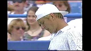 Andre Agassi vs Yevgeny Kafelnikov (Cincinnati 1996 QF Highlights)