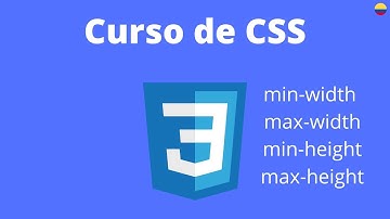min-width max-width min-height max-height CSS