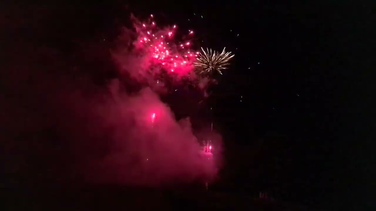 Château de Vitry-la-Ville - Feu d'artifice Mariage juin 2022