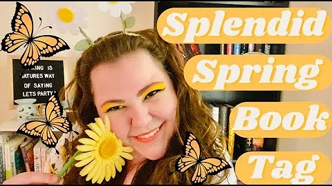SPLENDID SPRING BOOKTAGOriginal Tag