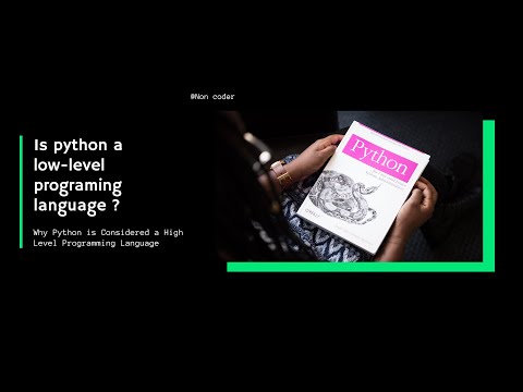 Why Python is Considered a High Level Programming Language
