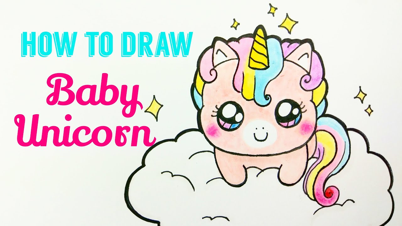 How To Draw Among Us Unicorn Easy Cute Unicorn Among Us Drawing Tutorial For Beginner Kids Youtube