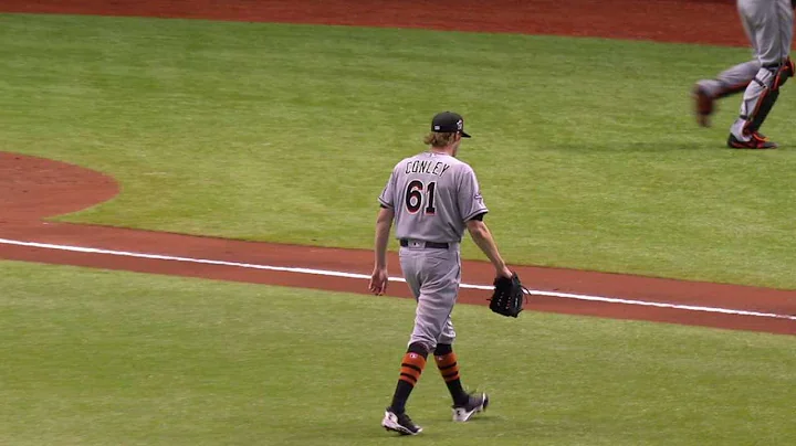MIA@TB: Conley fans Weeks Jr. in the 3rd inning