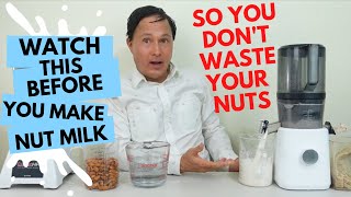 Don't Make Nut Milk in a Juicer Without Doing This