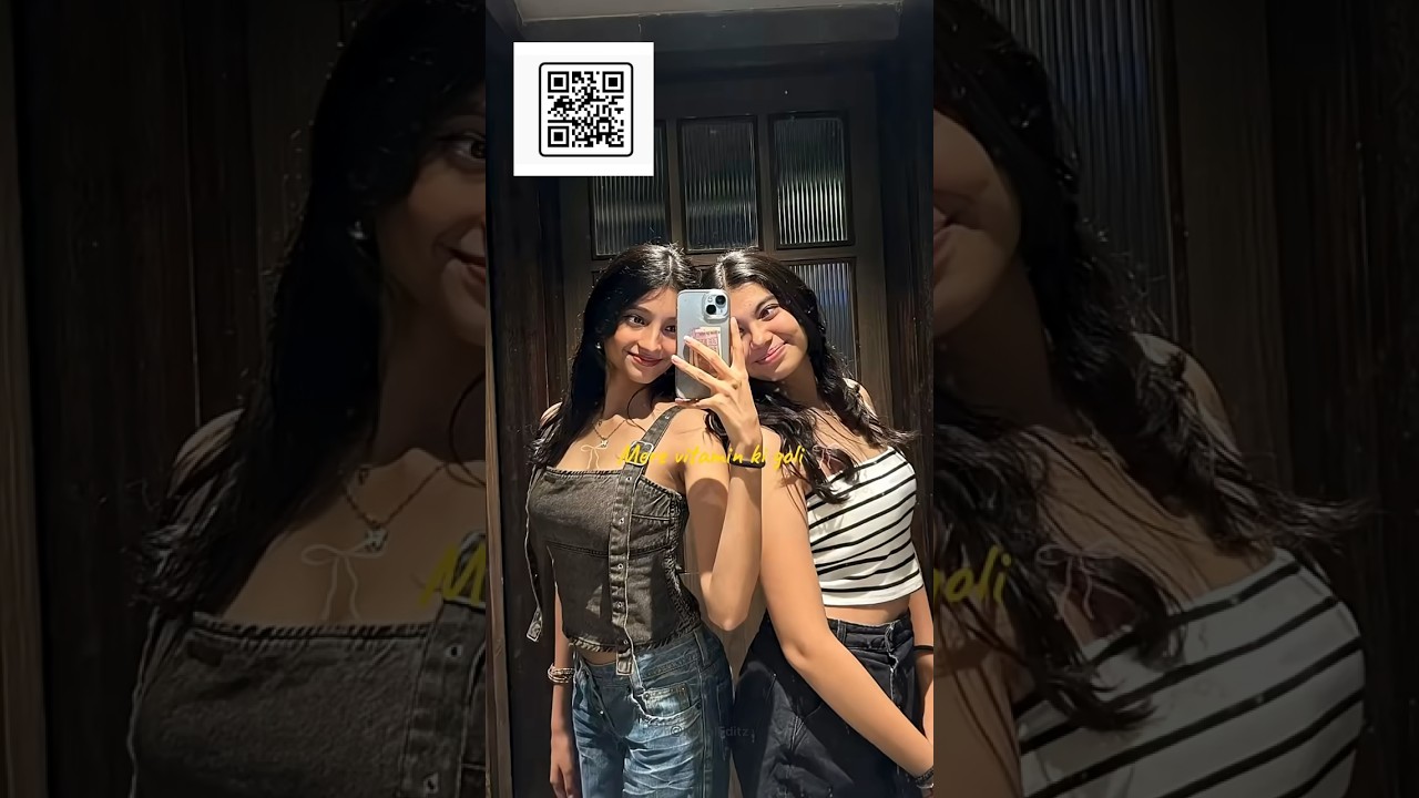 vn video editing qrcode for love