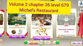 June's journey volume 2 chapter 36 level 679 Mechel's restaurant
