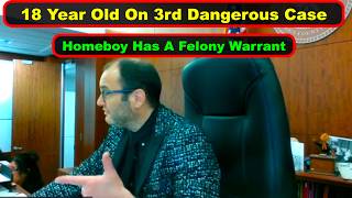 Shows Up To Court With A Felony Warrant- Vikky's Court Clips