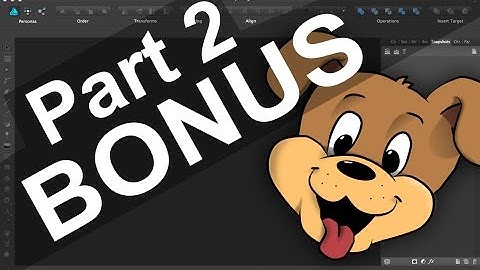 How to turn your Sketches into Vector Illustrations with Affinity Designer (BONUS) Part 2