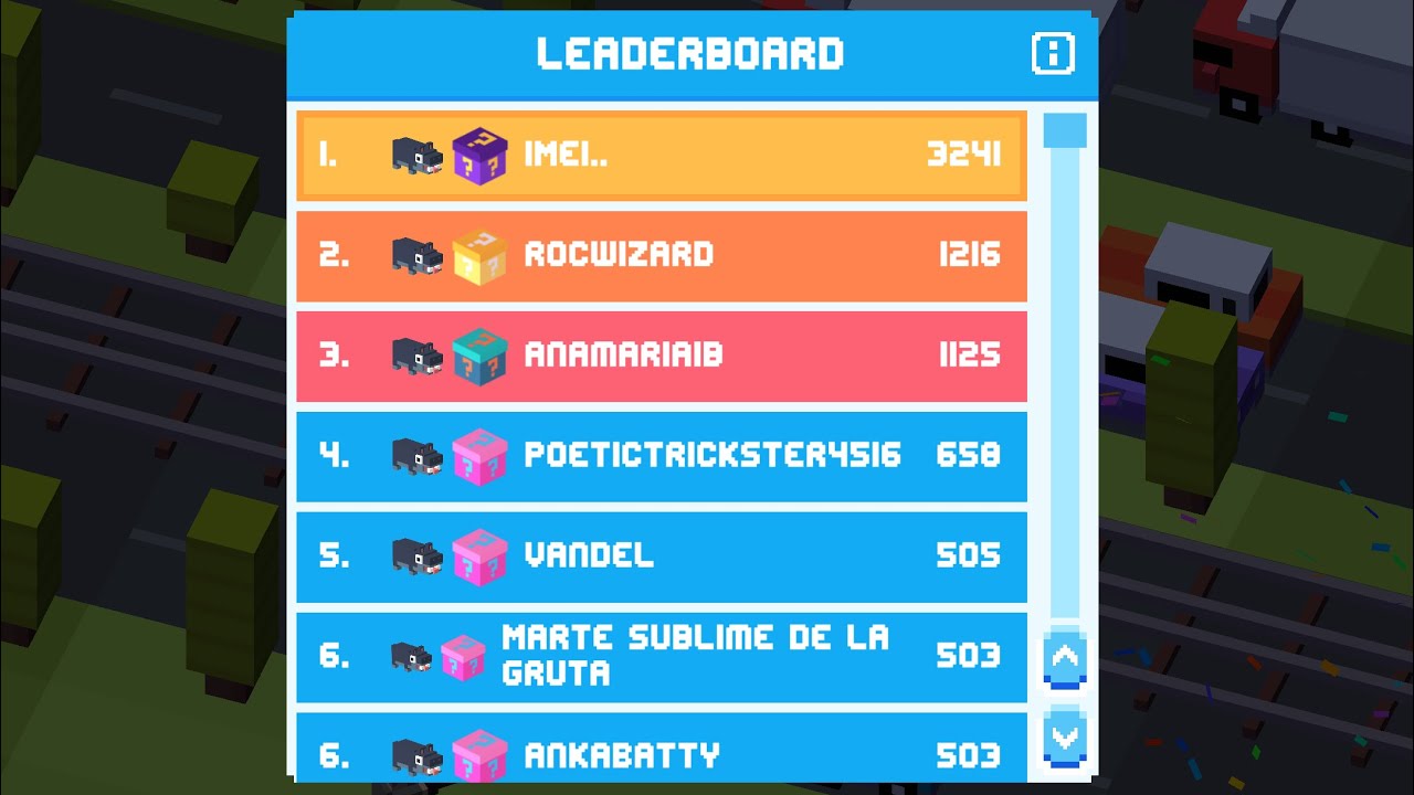 3200+ Crossy Road (Pecking Order) - YouTube