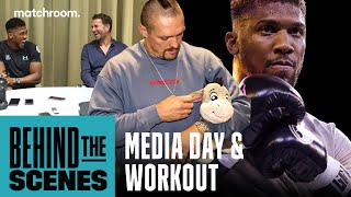 Fight Week, Ep1: Usyk vs Joshua 2 - Media & Workout (Behind The Scenes)