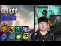 Delight Support Karma vs Camille lol KR solo rank Full Game 16.10 | 딜라이트 카르마 vs 카밀
