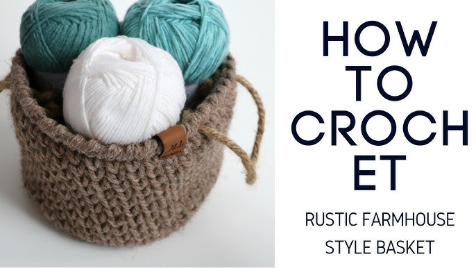 How to Crochet Hanging Baskets — bags by bento