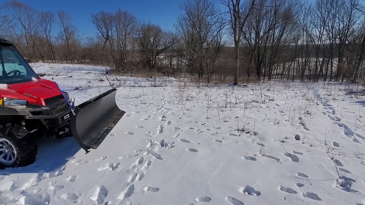 A Detailed Look At Frost Seeding Clover Food Plots YouTube