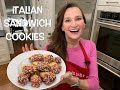 Italian Sandwich Cookies/Jelly Cookies Made Easy! Butter Cookie+Raspberry Jam+Chocolate+Sprinkles