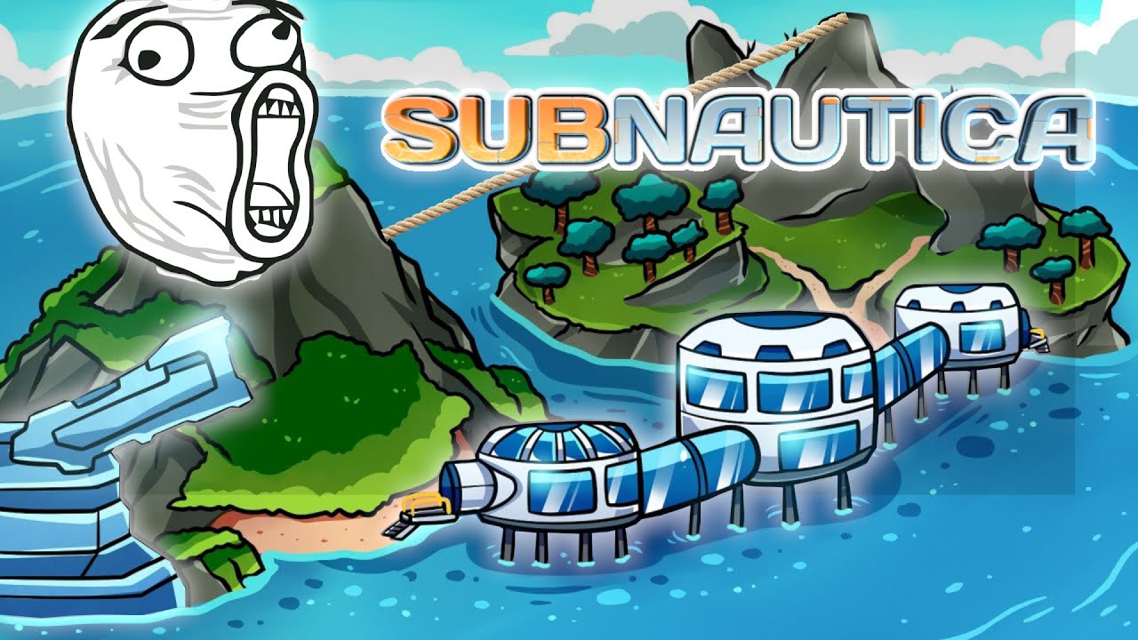 SUBNAUTİCA | HER TARAFA YÜRÜYEREK GİTMEK - İKİ ADA ARASINA KÖPRÜ İNŞA ETMEK