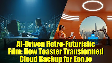 AI-Driven Retro-Futuristic Film: How Toaster Transformed Cloud Backup for Eon.io