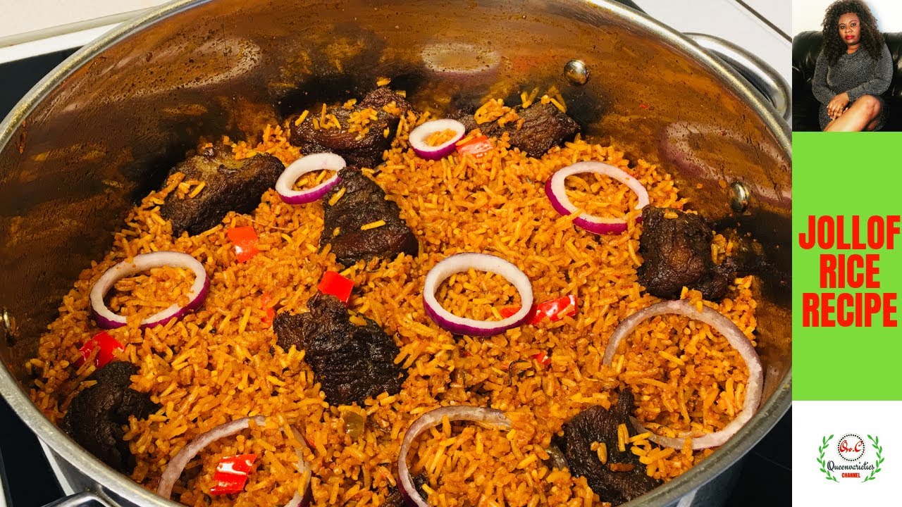 ✅NIGERIAN JOLLOF RICE Recipe (WITH ACCURATE MEASUREMENTS)  EASY STEP BY  STEP GUIDE FOR BEGINNERS