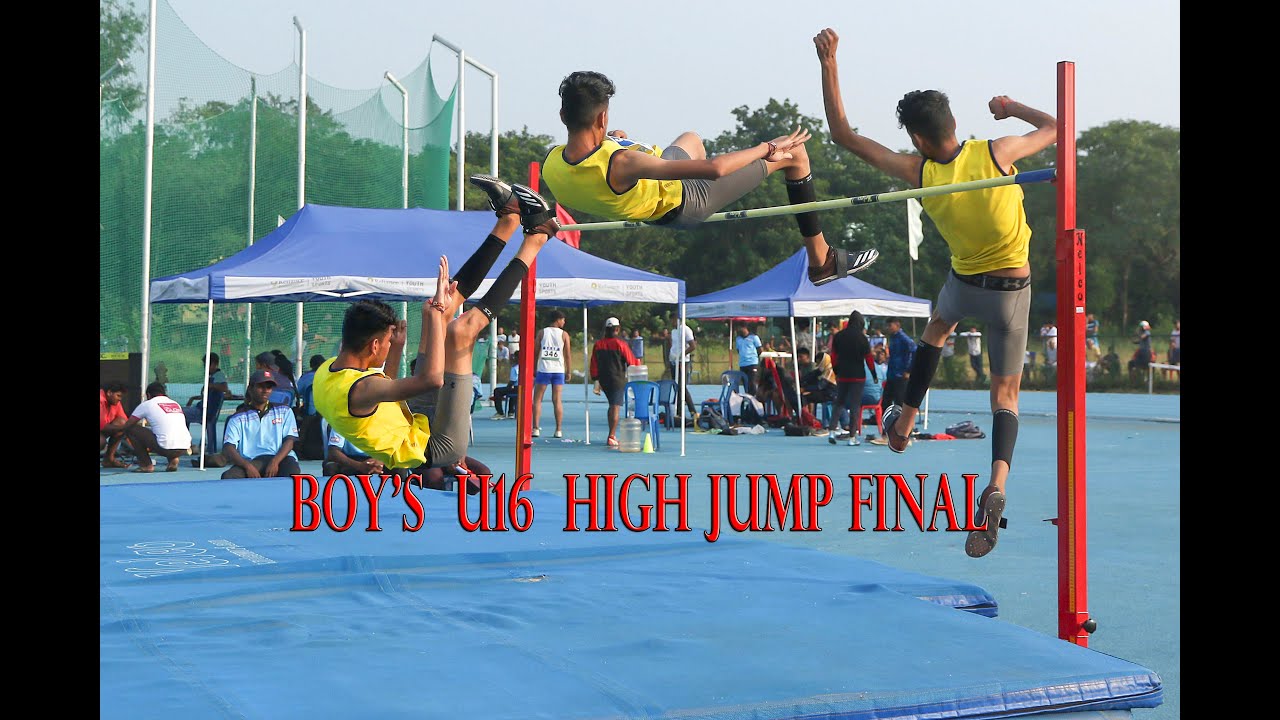 High Jump Final Boy's 16 National Junior Athletics Championships2019