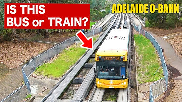 🇦🇺Weird Buses on a "Train Track"? The Australia
