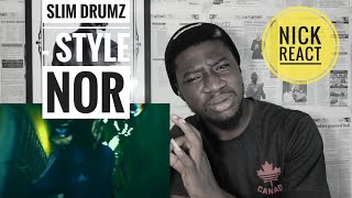 Slim Drumz - Style Nor ft Magnom (Lyrics Video)| GH REACTION