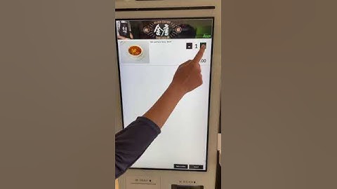 iPOS Self Order Kiosk
