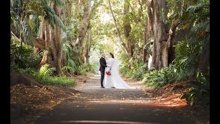 Adelaide Botanic Palm House Gardens Wedding - Kelly &amp; David