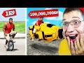 🔴 אופנוע ב $100,000,000 מול אופנוע ב $1 ב GTA V! (קונים ומוכרים רכבים ב GTA V!)