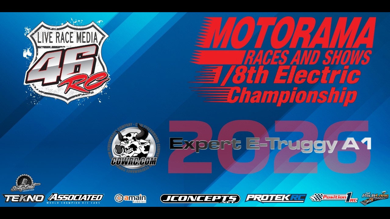 CowRC Presents: Race 25 - Expert E-Truggy A1 from Motorama 2026