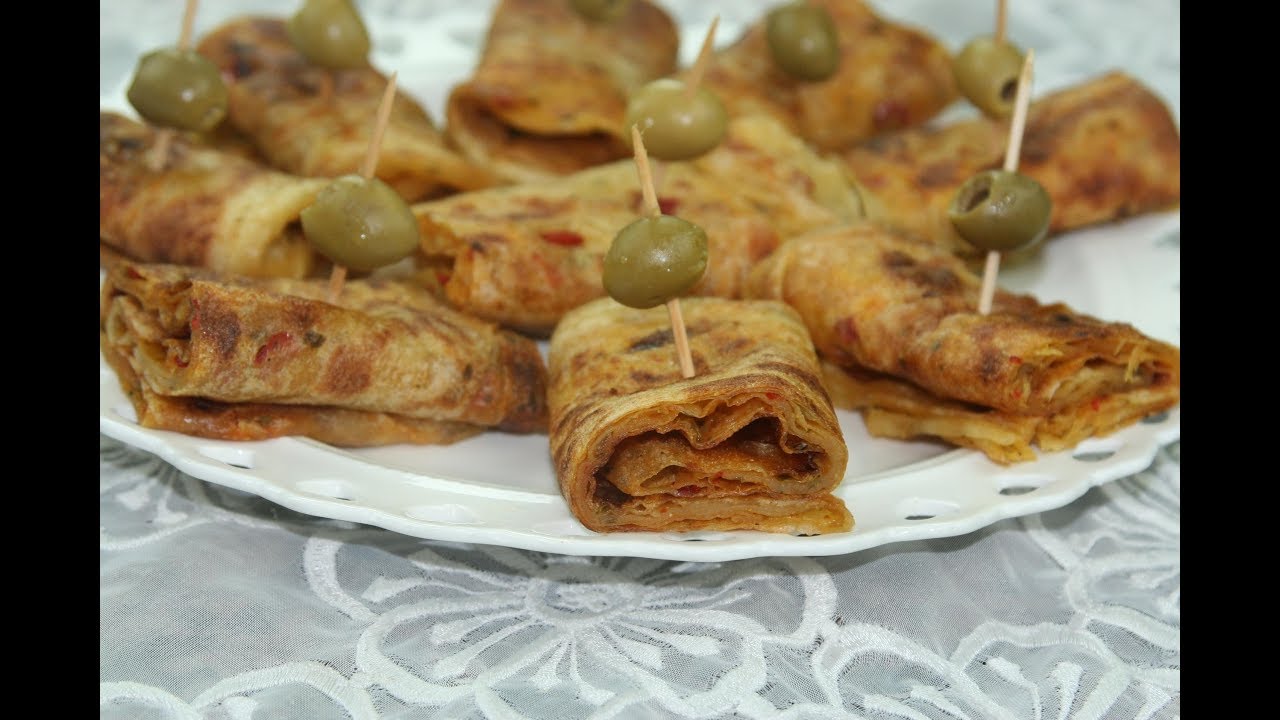 Rghaif Farci aux Légumes (Ramadan )