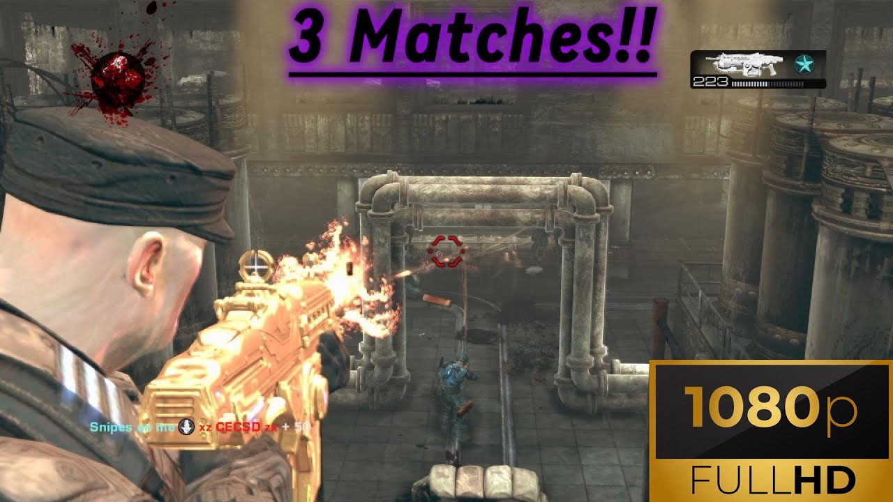 Gears of war 2: Ranked Guardian i Ran into A 4 Stack Playing Solo...