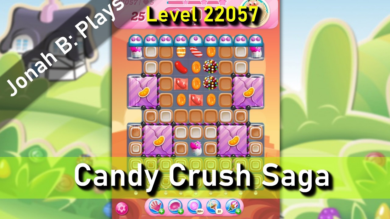 Candy Crush Saga Level 22057 - YouTube